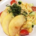 3645's cooksnap of when they made お店の味！？桃とトマトの冷製パスタ.