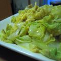 Ｋazu's cooksnap of when they made 春キャベツと生姜の♪♬卵とじ♪♬.
