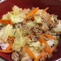 まゆまルイ's cooksnap of when they made ご飯がすすむキャベツと挽肉の炒めもの.