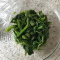 キャビィーママ's cooksnap of when they made 栄養満点！つるむらさきの胡麻和え.