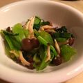 るるキキケイコ's cooksnap of when they made しめじと小松菜のごま和え.