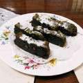 クックHG9V8Y☆'s cooksnap of when they made 黒豆と栗の抹茶もちケーキ.