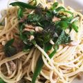 BYUUK's cooksnap of when they made 海苔とツナのスパゲッティ♫.