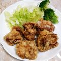 ティグス's cooksnap of when they made シンプルなカリカリ唐揚げ.