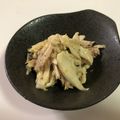 papikun's cooksnap of when they made 簡単 きゅうりとキャベツと竹輪の味噌マヨ.
