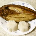 puniＫ's cooksnap of when they made 大根おろしでお花♪.