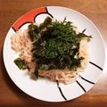 まねき伯爵's cooksnap of when they made ヘルシー★白滝たらこパスタ.