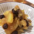 miyu☆happy's cooksnap of when they made 美肌に♡さつまいもレーズンの林檎レモン煮.