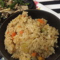母‼︎修行中☆彡's cooksnap of when they made さつまいもの炊き込み御飯.