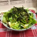 kmi0301's cooksnap of when they made 高校生の時食べたガストのサラダうどん♫.