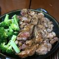 くーにゃん！'s cooksnap of when they made 豚肉の甘ごまだれ焼き.