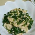ソメノ's cooksnap of when they made 豆腐とモロヘイヤのさっぱり和え.