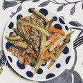 まかろん＆もり's cooksnap of when they made ごぼうとひき肉の味噌炒め.