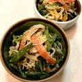 中村ベーカリー's cooksnap of when they made インゲンと卵とカニカマのごま和え.