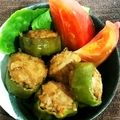 たんこにんぐ's cooksnap of when they made 苦くない！究極のピーマンの肉詰め・レンジ.