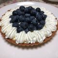 ☆てるりん☆'s cooksnap of when they made 簡単Wクリームのブルーベリータルト☆.