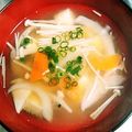 ムーミン☆ママ's cooksnap of when they made 玉ねぎと豆腐のお味噌汁.