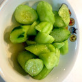 ポルシェ祭り's cooksnap of when they made 簡単切って漬けるだけ！胡瓜のワサビ漬。.