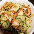 リコば's cooksnap of when they made ふわふわ卵のゴーヤチャンプル⁂簡単麺つゆ.