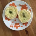 クック1FX93J☆'s cooksnap of when they made イングリッシュマフィンでチーズナン風.