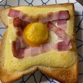 トラととら's cooksnap of when they made マヨたまトースト.