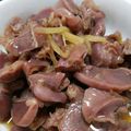 クックMUT2MI☆'s cooksnap of when they made 砂肝煮♪ (梅干し入りの甘辛煮).