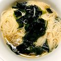 azbjbn's cooksnap of when they made 春雨とわかめのスープ.