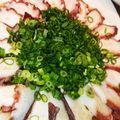 chiko1107's cooksnap of when they made 超簡単！切るだけ！タコのごま油がけ♡.