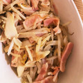 ことやん41☆'s cooksnap of when they made もやしベーコン✿マヨぽん炒めinたまご♥.