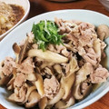 低カロ探検隊's cooksnap of when they made たっぷりきのこと豚肉の煮物.
