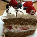 ちそあか's cooksnap of when they made 14歳リクエスト誕生日ケーキ（チョコ）.