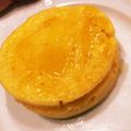 Snowまん's cooksnap of when they made 100均型deふわふわスフレパンケーキ♡.