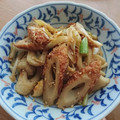 amjkao's cooksnap of when they made ちくわと長ネギの醤油炒め☆.