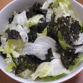 ☆kano☆'s cooksnap of when they made うまい！韓国のりとレタスの簡単サラダ.