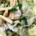めいちママ＊'s cooksnap of when they made レタスとニラとメンマの和え物.