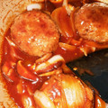 ぽんこつ子♡'s cooksnap of when they made 玉ねぎときのこの煮込みハンバーグソース.