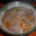 Jock's cooksnap of when they made 体ぽっかぽか！豚肉と白菜のあんかけうどん.