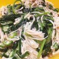 huu_ka's cooksnap of when they made えのきとオクラの梅ポン酢和え.