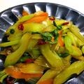hiromi56's cooksnap of when they made シャキッとおいしい！セロリのきんぴら.