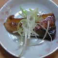 momolover's cooksnap of when they made ブリのしょうが焼き.