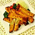 imoco92's cooksnap of when they made お好み焼き!?春巻.