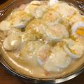 かぺりっちょ's cooksnap of when they made 野菜とゆで卵のグラタン.