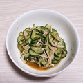 アクセル☆'s cooksnap of when they made きゅうりとえのきのコチュジャン和え.