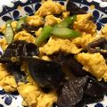 たかたけしゅん's cooksnap of when they made 生きくらげと玉子の炒め物.