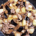 tomitomico's cooksnap of when they made 生姜たっぷり♪冬瓜となすと豚肉の甘辛煮.