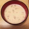 かとりーな♪'s cooksnap of when they made じゃがいもと大根のほっこり豆乳スープ.