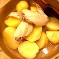 きつぺいママ's cooksnap of when they made 鷄手羽先とじゃがいものほっこり煮.