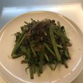 やんやん☆ヤンヤン's cooksnap of when they made 腹ペコ男子パクパク！空心菜のにんにく炒め.