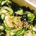 クックHJB3B6☆'s cooksnap of when they made きゅうりと大葉の酢の物.