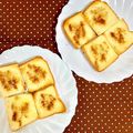 ふたごゆき's cooksnap of when they made 香ばし＊シナモンバター胡麻トースト★.